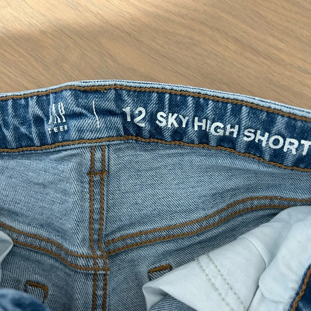 GAP Blue Denim Distressed Girls' Shorts